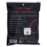 Sports Research, Sweet Sweat, триммеры для рук, средние, черный и розовый, 1 пара
