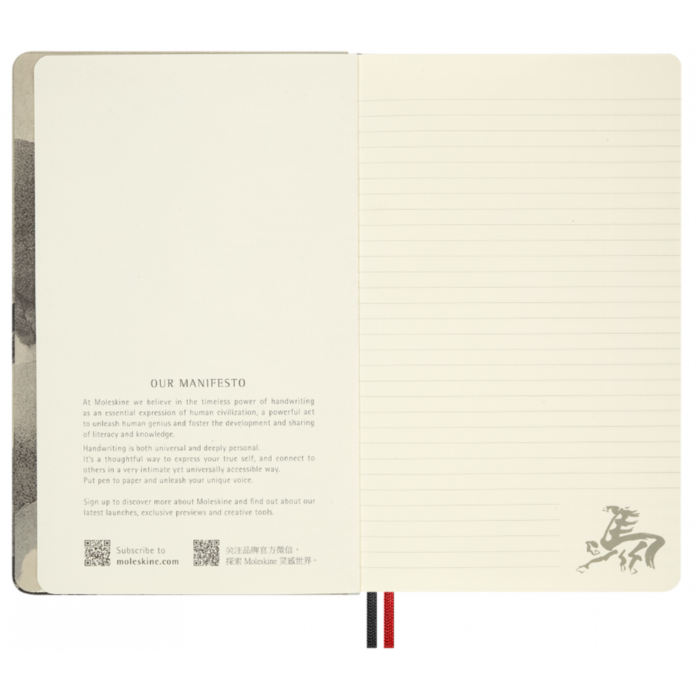 Блокнот Moleskine Limited Edition 2026 Год Лошади линейка (LECNYHRSQP060B) 3