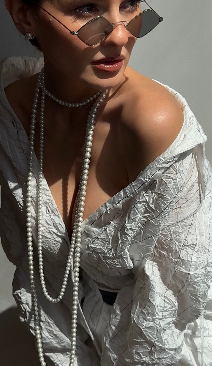 Бодичейн pearl нежный жемчуг