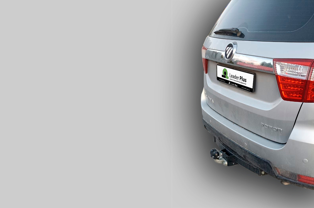 Фаркоп(прицепное) Лидер-Плюс для TOYOTA FORTUNER 2005-2016 / 2016-... FOTON SAUVANA 2015 -... (кроме TRD)(паспорт и сертификат в комплекте)(без электрики)T122-F