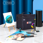 Набор маркеров для скетчинга DELI, двухсторонний 1/6 мм, 40 цветов