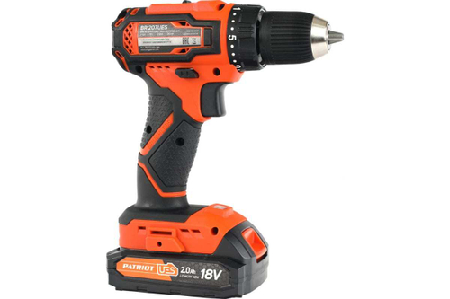 Аккумуляторная дрель-шуруповерт PATRIOT BR 207UES 180301507