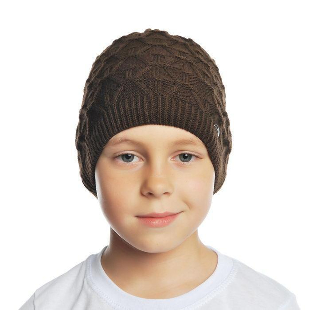 Шапка для мальчиков двойная, 5-10 лет в ассорт. Арт. 933534