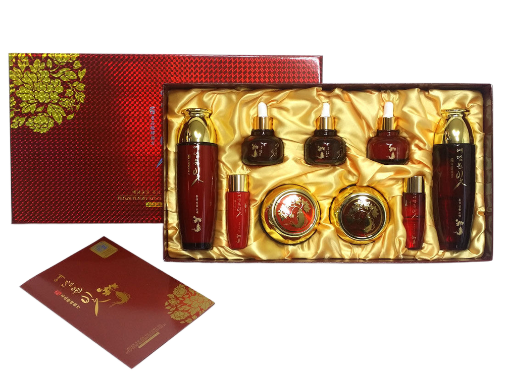 Ye Dam Yun Bit Red Ginseng Jin Yul Skin Care 7 Set с экстрактом красного женьшеня