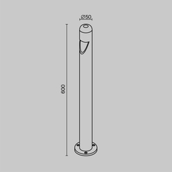 Ландшафтный светильник Outdoor O423FL-L5GF
