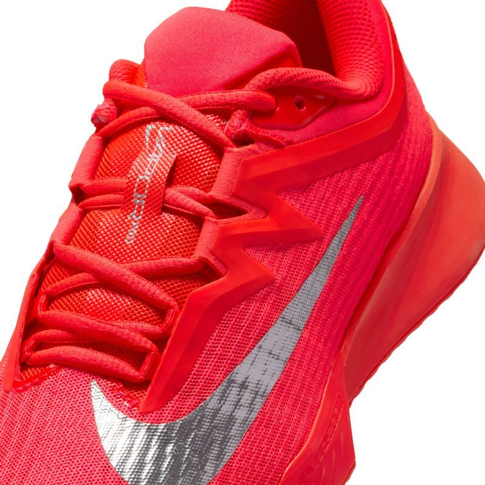 Женские Кроссовки теннисные Nike Zoom Vapor Pro 3 HC Premium - bright crimson/metallic silver