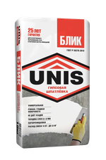 Шпатлевка UNIS БЛИК универсальная гипсовая  18 кг