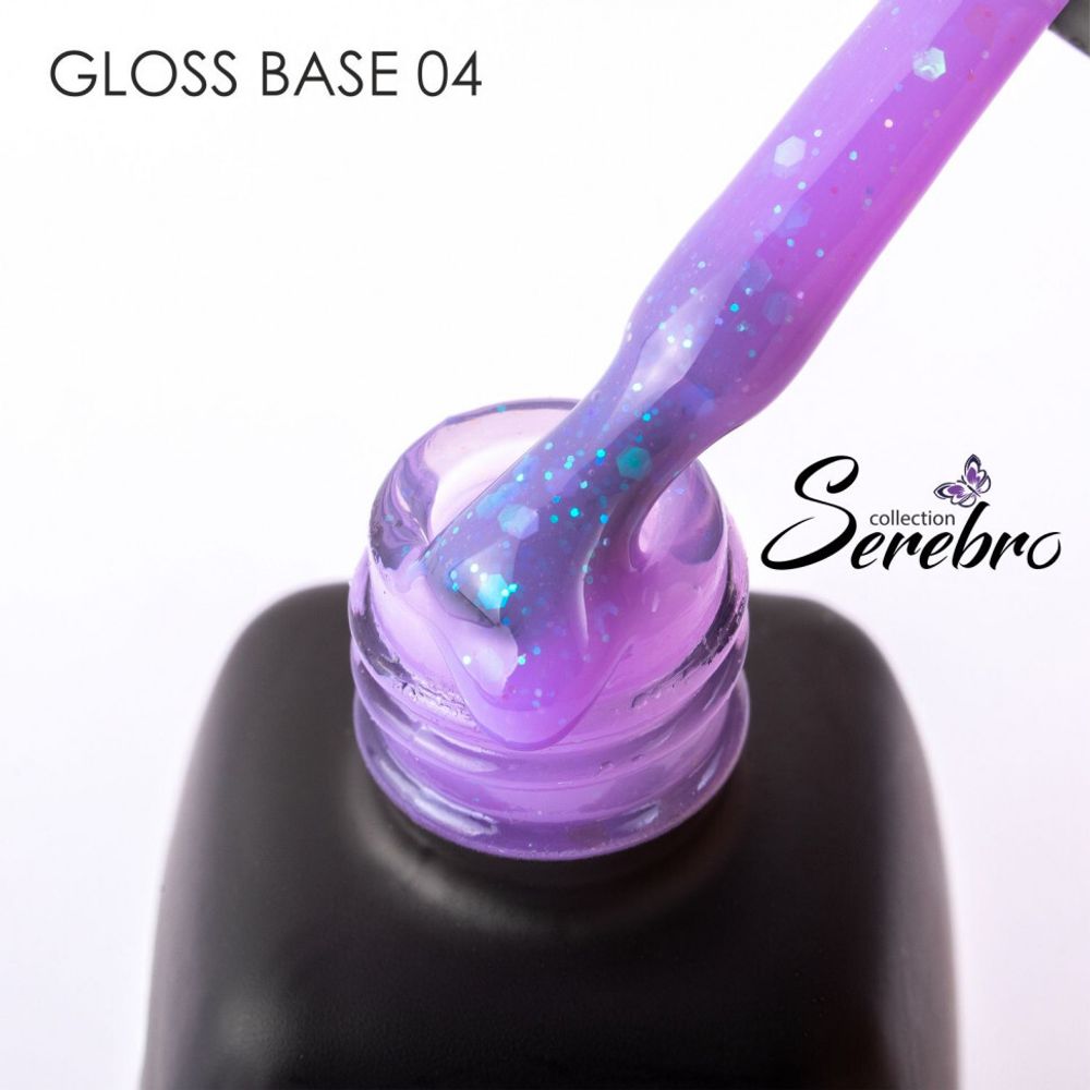 Gloss base №04 &quot;Serebro collection&quot;, 11 мл