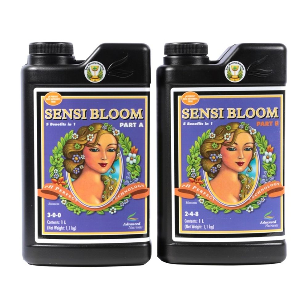 pH Perfect Sensi Bloom Parts A &amp; B Advanced Nutrients 1 л Удобрения