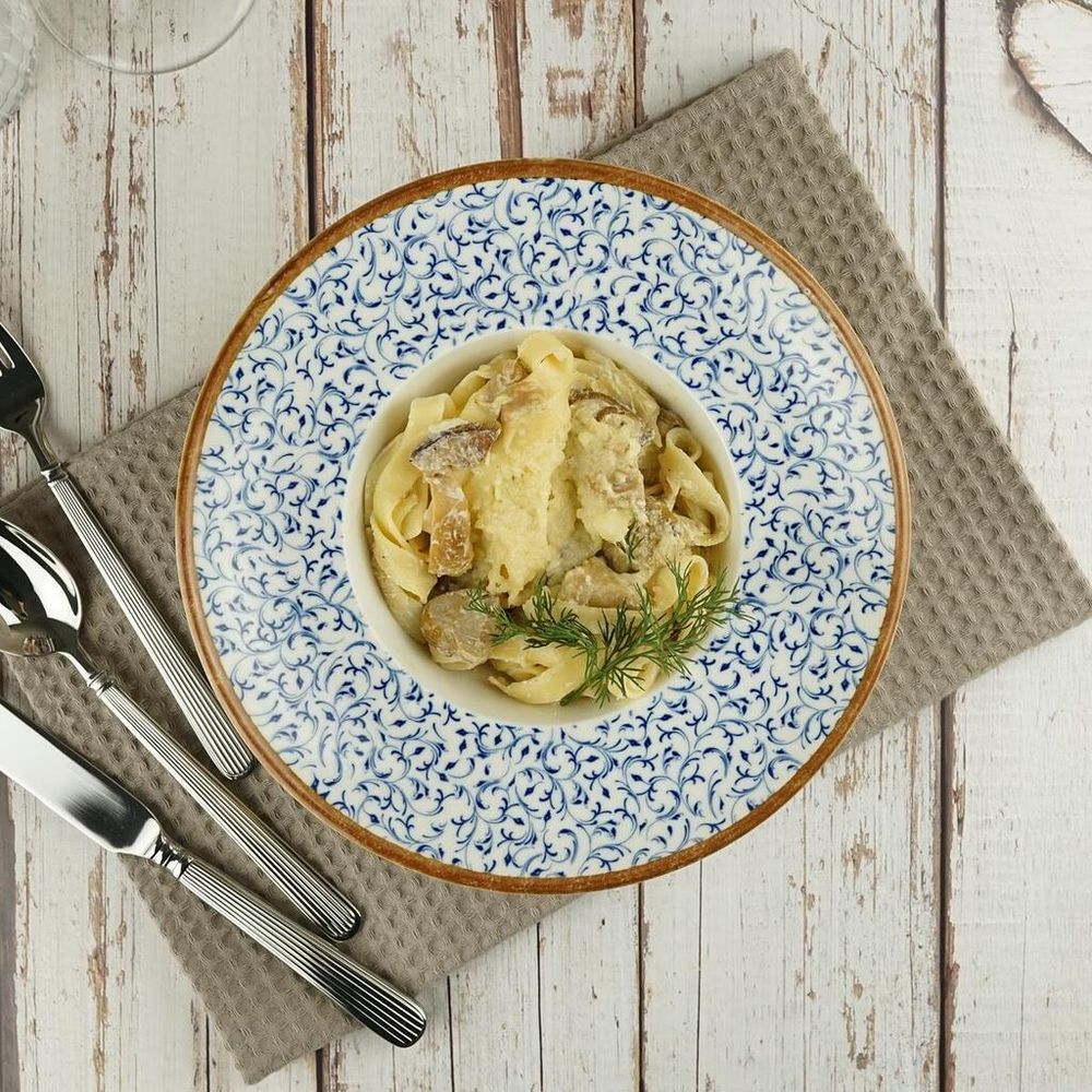 Тарелка глубокая 450 мл d 23 см h8 см для пасты, для супа Edera By Bone Innovation [6]