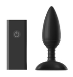 Чёрная вибровтулка NEXUS ACE SMALL с дистанционным управлением - 10 см. (Цвет: черный)