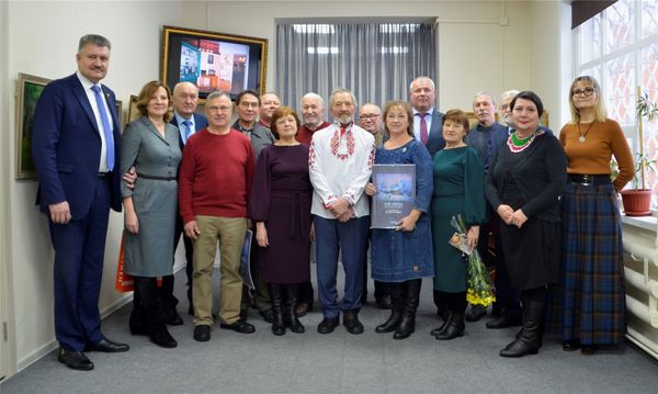 75 летний юбилей народного художника Чувашии, лауреата Государственной премии Чувашии, заслуженного художника Башкирии и Чувашии Юрия  Матросова.