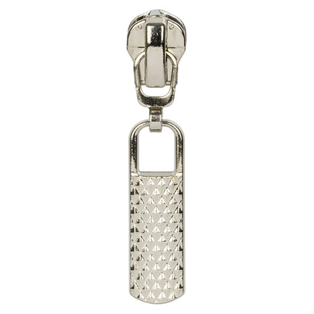 "Gamma" замок к молнии   металл  т. 3   замок-автомат, цв.никель