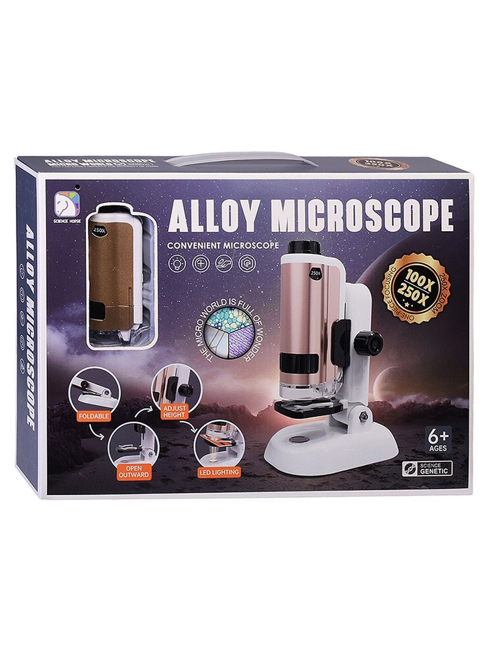 Игрушка Микроскоп для юного биолога (SD662)