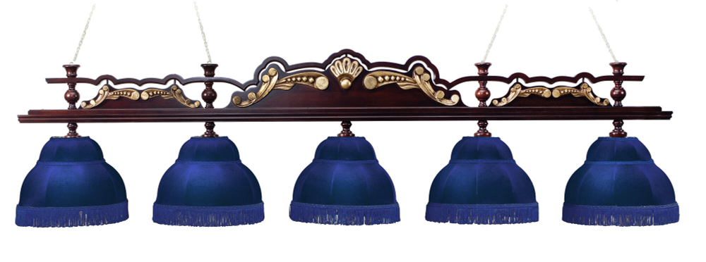 Лампа Император-Люкс 5 плафонов - ясень