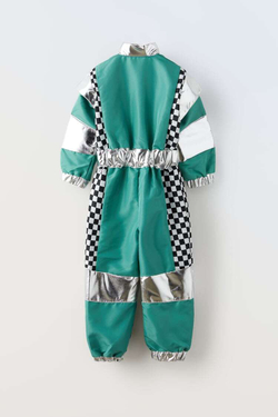 ZARA КОСТЮМ «ГОНЩИК», ЗЕЛЕНЫЙ