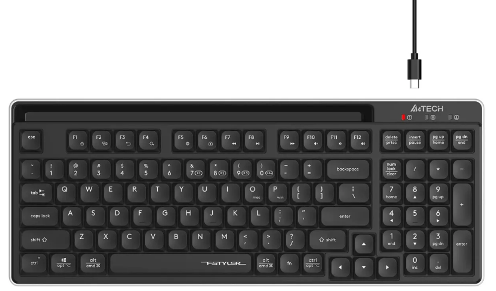 Клавиатура Wireless A4Tech Fstyler FBX70C