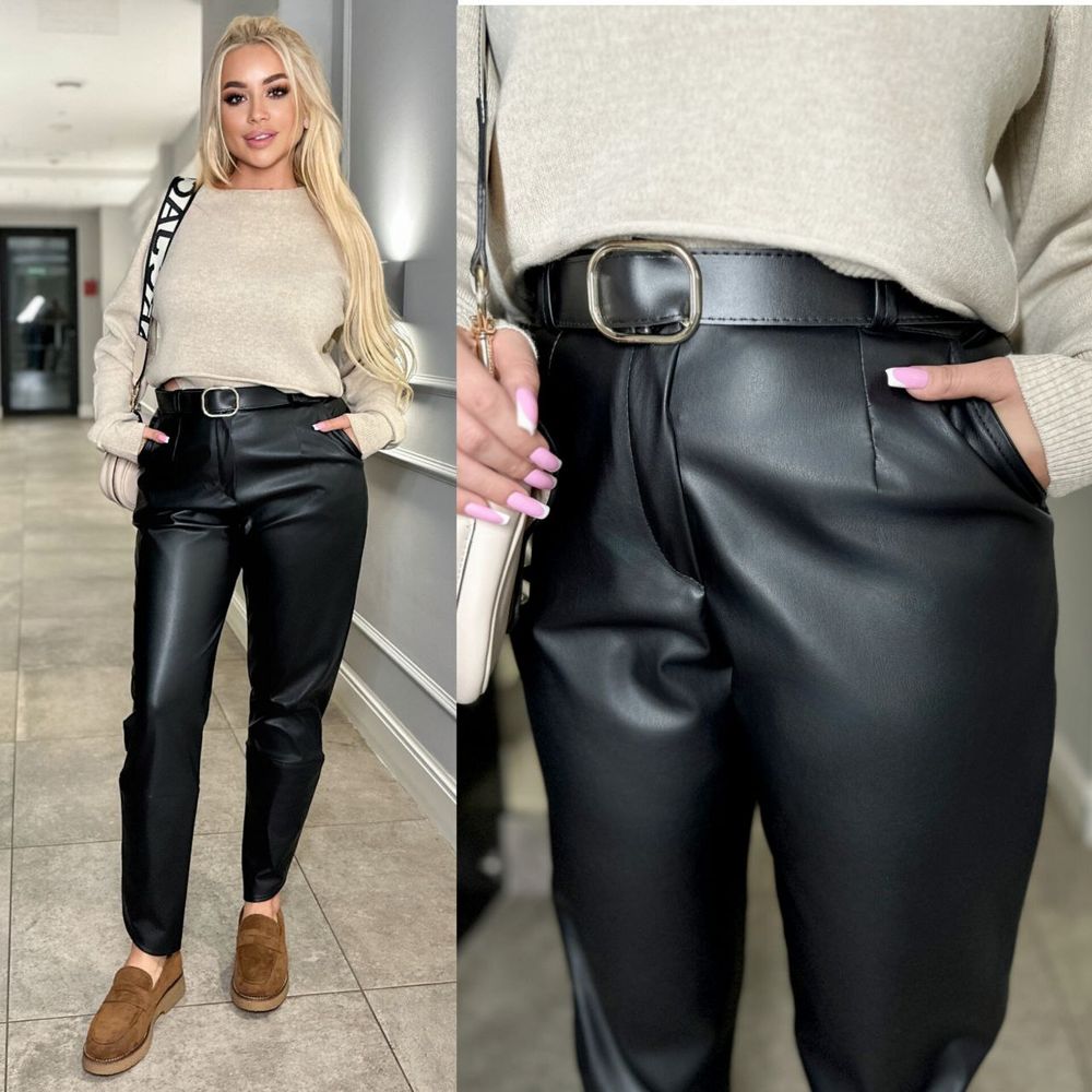 Брюки кожаные УК-304-1 Fabrika