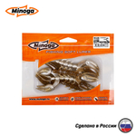 Силиконовая приманка "Minoga" JAGGER 3,0"(4шт) 75мм, 6гр, цвет 110