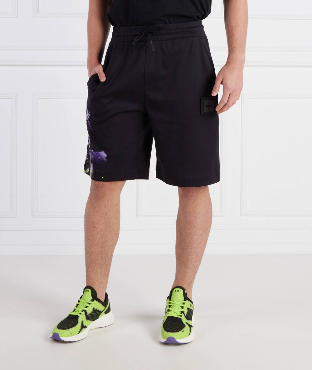 шорты headlo lotus BOSS GREEN - черный(50488823)