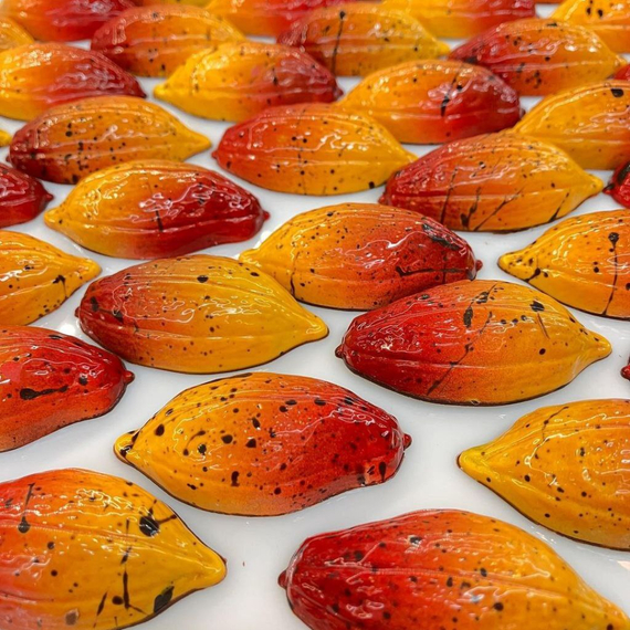 639 | Форма для шоколадных конфет &quot;Какао-боб 2&quot; (275*175мм)