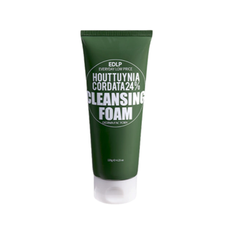 Пенка с экстрактом хауттюйнии Derma Factory Houttuynia Cordata 24% Cleansing Foam, 120 мл
