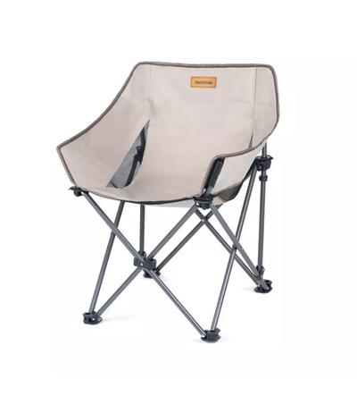 Кресло туристическое Naturehike, складное, хаки, до 90 кг