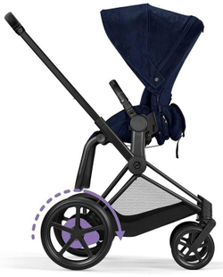Набор чехлов прогулочного блока для коляски Cybex Priam IV Rebellious Luxury Denim Blue