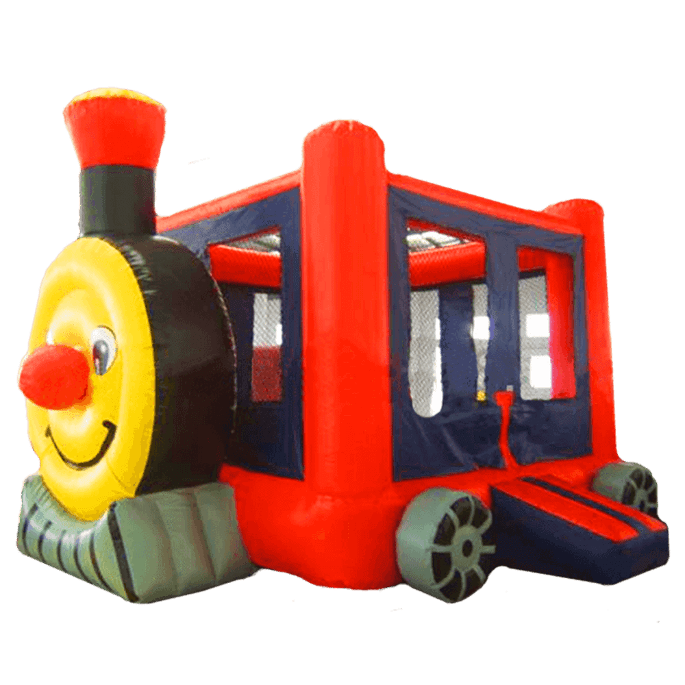 Коммерческий надувной батут "Паровозик"