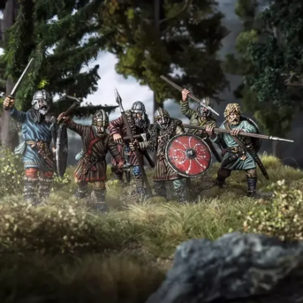 VXDA016 Early Saxon Unarmoured Warriors