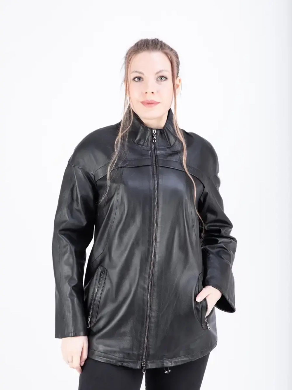 Куртка женская из натуральной кожи