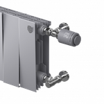 Набор термостатический для радиатора осевой ROYAL THERMO Design Pro 15 мм М30х1,5 Хром