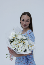 Хризантемы с ромашкой "М"