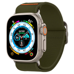 Ремешок Spigen FIT LITE ULTRA APPLE WATCH 4 / 5 / 6 / 7 / 8 / SE / ULTRA (42 / 44 / 45 / 49 MM) KHAKI (оцинкованная пряжка; материал из высококачественного нейлона; ультралегкий ремешок)