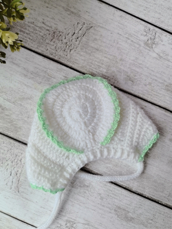 Шапка для новорожденного МЯТА