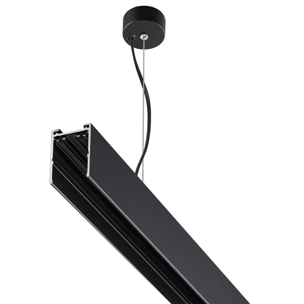 135316 PORT NT25 207 черный Подвесной комплект с 2-х метровыми тросами IP20 VECTOR