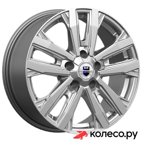 Мичиган (КС1107) 8x18/5*130 D84.1 ET43 Дарк платинум