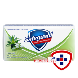МЫЛО SAFEGUARD АЛОЕ 90ГР