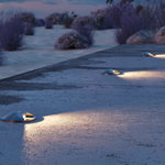 Тротуарный светодиодный светильник Maytoni Flash O044DL-L1S3K