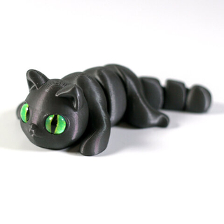 Мини котёнок игрушка антистресс, 10 см., серый