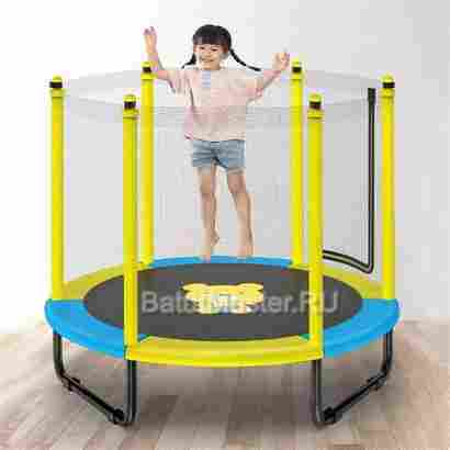 Батут с сеткой, диаметр 5 фт