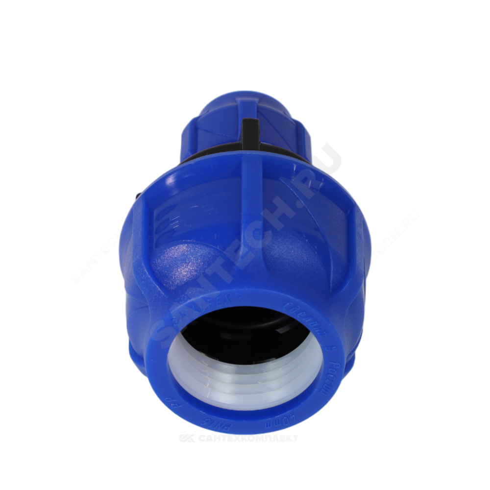 Муфта компрессионная ПЭ переходная Дн 40х32 Ру16 VALFEX 121001214032