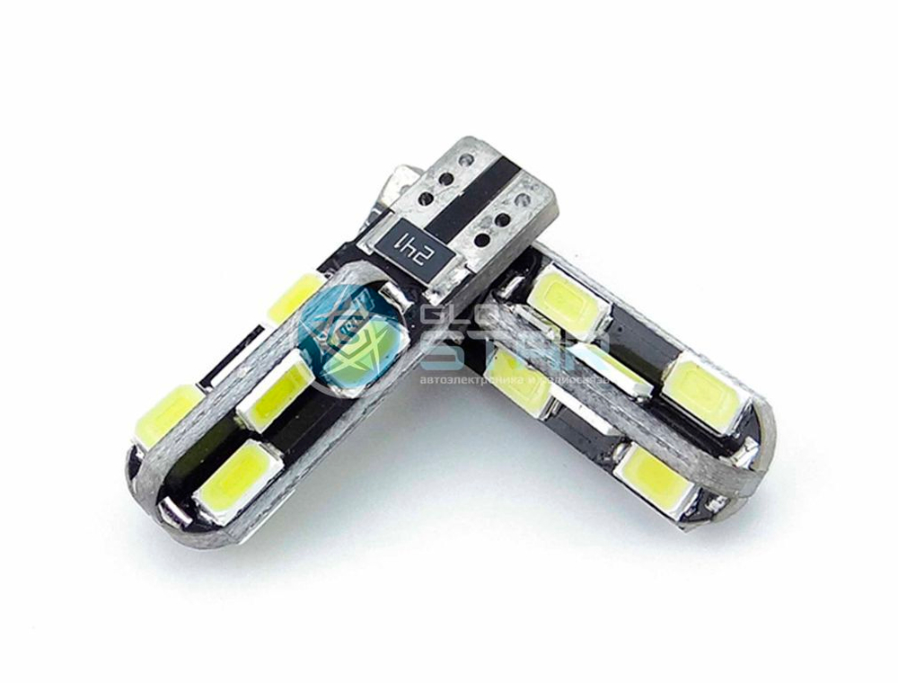 Светодиодная лампа T10-5630-12SMD, 1шт