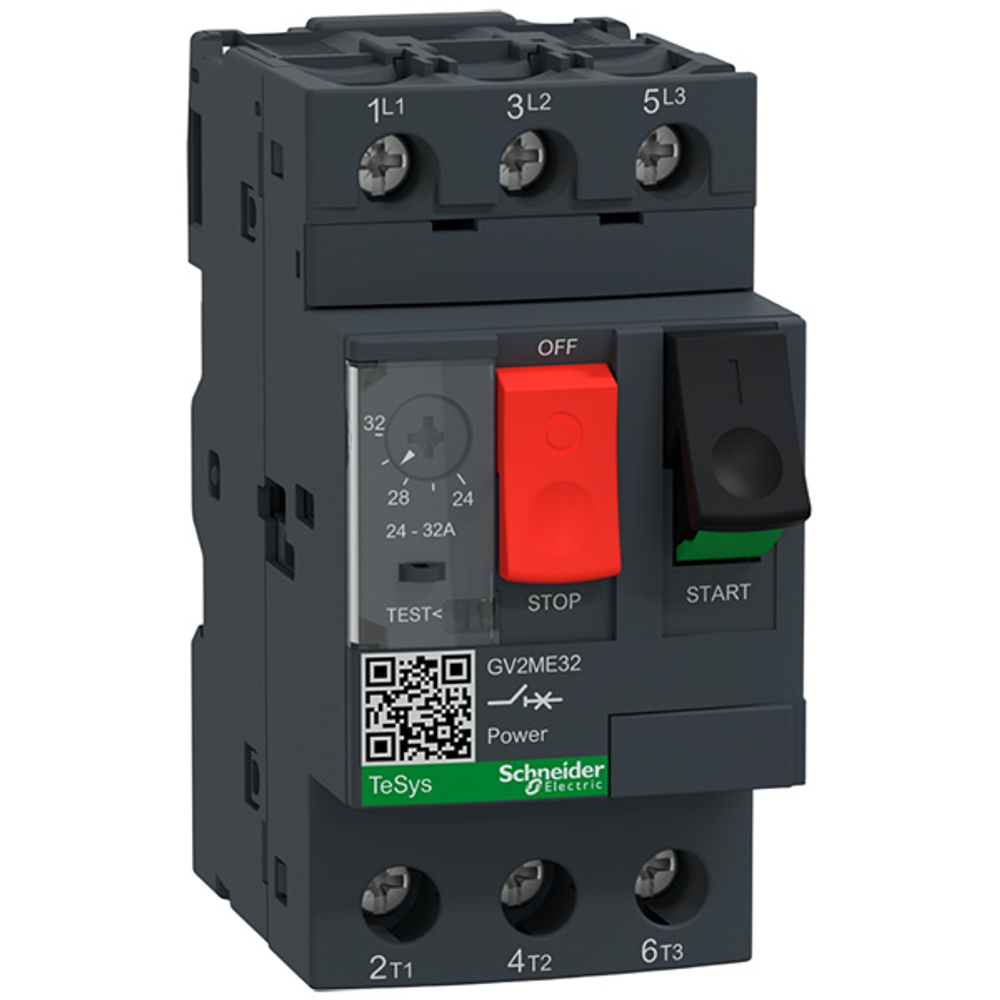 Автоматический выключатель защиты двигателя Schneider Electric GV2ME32 24-32А