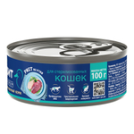 БРИТ ПРЕМИУМ Риет из утки для стерилизованных кошек 100 г