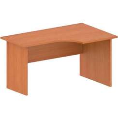 Стол эргономичный Континент СФ250 правый вишня оксфор 1400x900x750