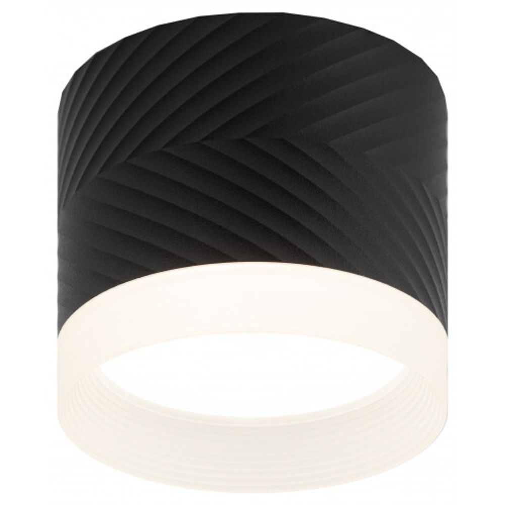 Светильник настенно-потолочный спот ЭРА OL38 BK под GX53 IP20 черный