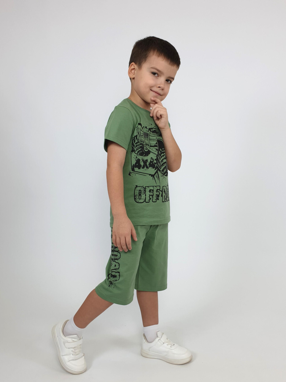 01-152-3 Комплект для мальчика (футболка+шорты)