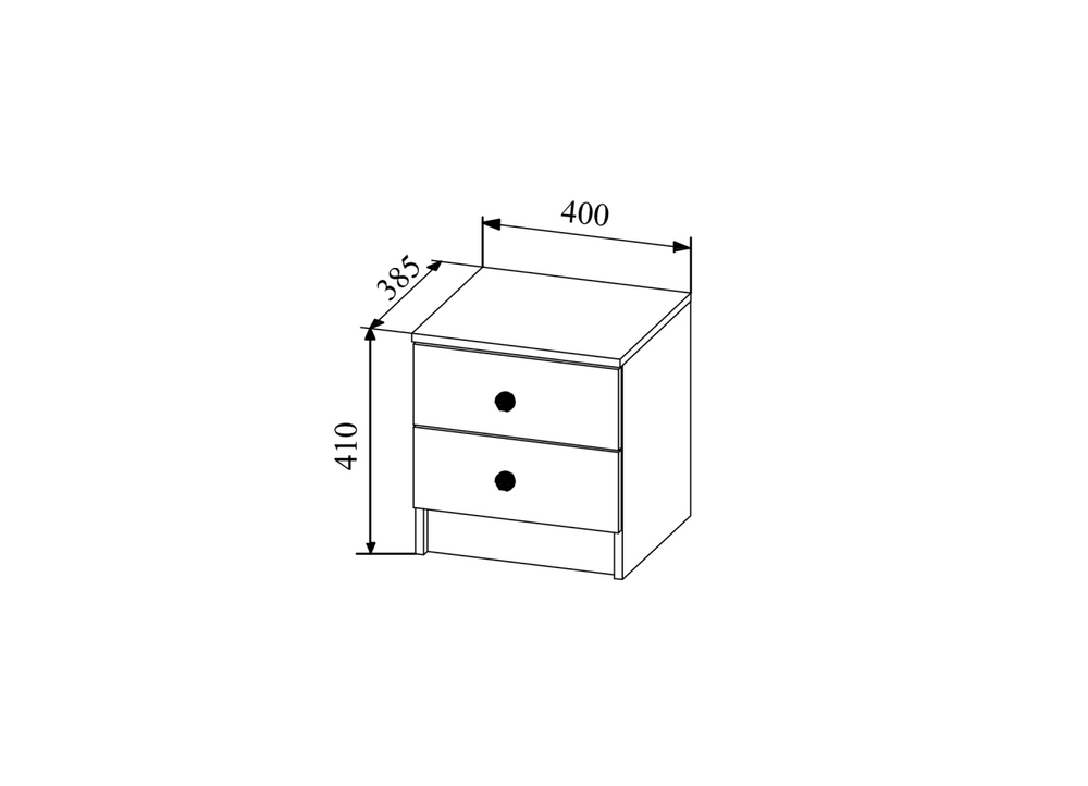Ki-Ki (ДСВ) ТД 400.1 Тумба прикроватная