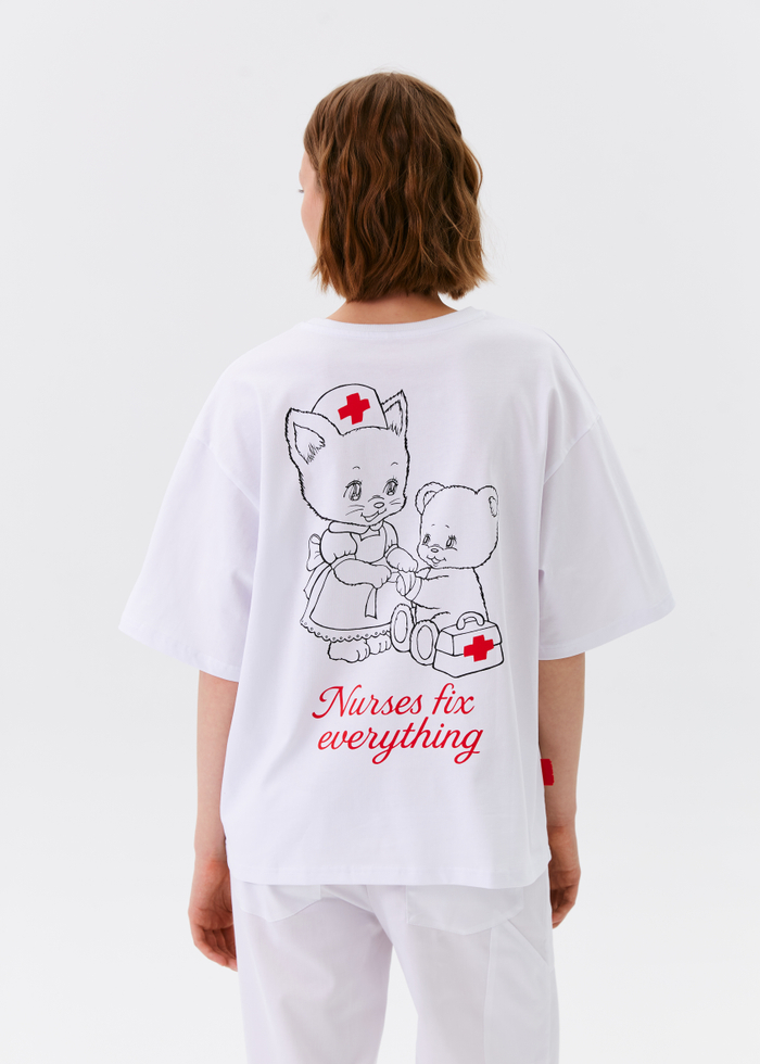 Футболка Кьют Oversize